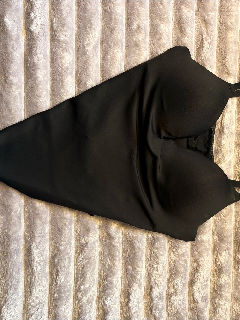Victoria's Secret Black Molded Cup Mini Slip Dress